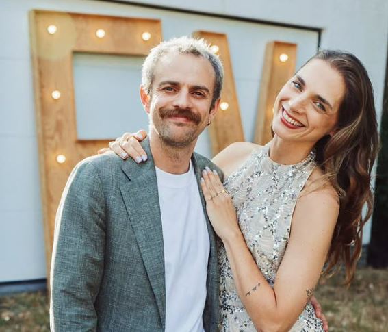 De partner van auteur Elisabeth Lucie Baeten