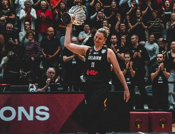 Wie is de partner van basketbalster Emma Meesseman